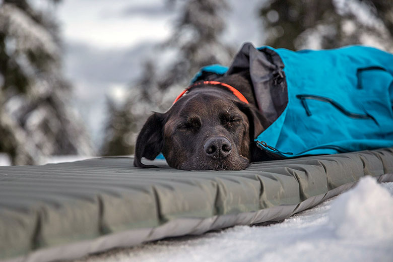 Warm shop sleeping pad